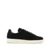 Tom Ford Suede Low-top Sneakers Warwick Silhouette Toe Rubber Sole In Multicolor