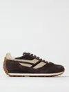 Tom Ford Mick Leather-trimmed Suede And Mesh Sneakers In Brown