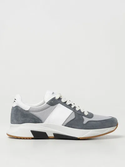 Tom Ford Trainers  Men In Silver