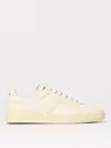 Tom Ford 'waiwick' White Low Top Sneakers With Perforated Logo On The Side And Logo Patch On The Tongue In White