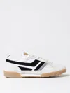 Tom Ford Round Head Lacing Low-cut Casual Sneakers In Weiss