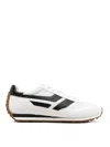 Tom Ford Mick Suede And Mesh Sneakers Shoes In White
