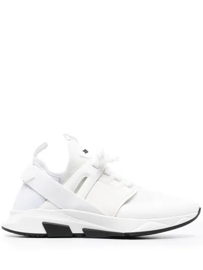 Tom Ford White Lace-up Sneakers