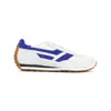 Tom Ford Mesh And Suede-trimmed Leather Sneakers In White