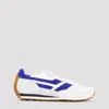 Tom Ford Mesh And Suede-trimmed Leather Sneakers In White