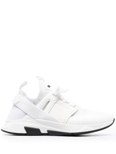 Tom Ford White Lace-up Sneakers