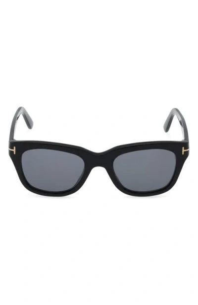 Tom Ford Snowdon 52mm Square Sunglasses