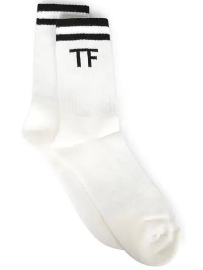 Tom Ford Socks In White