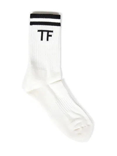 Tom Ford Socks In White