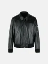 Tom Ford Soft Black Nappa Leather Jacket In Black