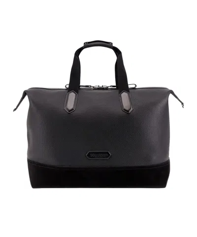 Tom Ford Soft Holdall In Black