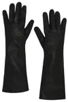 Tom Ford Soft Nappa Leather Long Gloves In Black