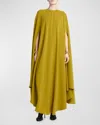 Tom Ford Soft Stretch Silk Cady Caftan In Willow
