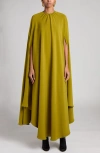 Tom Ford Soft Stretch Silk Cady Caftan In By550 Willow