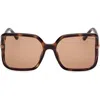 Tom Ford Solange-02 60mm Butterfly Sunglasses
