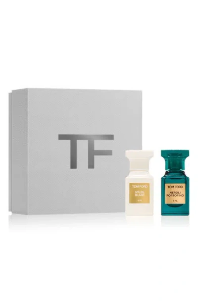 Tom Ford Soleil Blanc & Neroli Portofino Eau De Parfum Discovery Gift Set $56 Value In Transparent