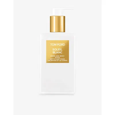 Tom Ford Soleil Blanc Hand & Body Wash 240ml In Transparent