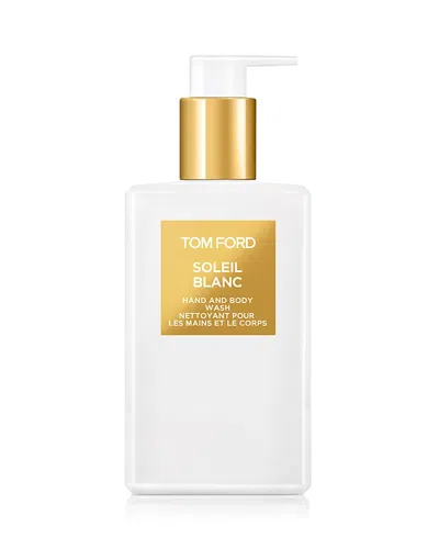 Tom Ford Soleil Blanc Hand & Body Wash 8.11 Oz. In Transparent