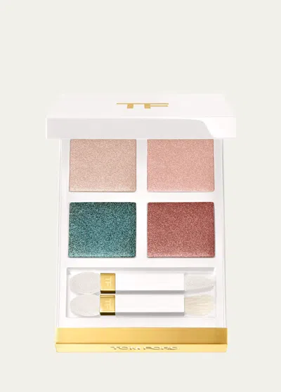 Tom Ford Soleil Eye Color Quad Eyeshadow Palette, Emerald Dusk In White