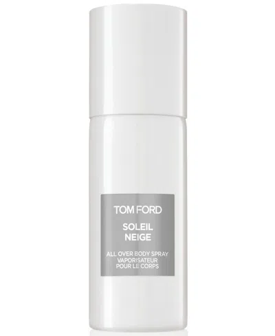 Tom Ford Soleil Neige All Over Body Spray, 3.4 Oz. In Transparent