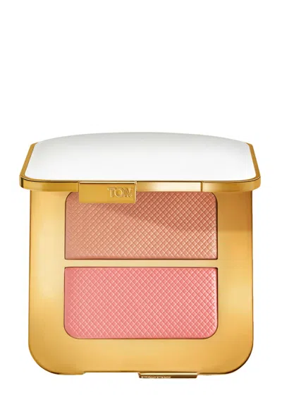 Tom Ford Soleil Sheer Cheek Duo, Makeup, Melon Pop And Nude Pop, Cheek Palette, Natural Flush In Melon Pop & Nude Pop