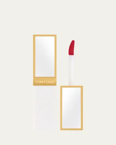 Tom Ford Soleil Tinted Glow Lip Gloss - Cafe Petale In Red
