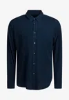 Tom Ford Solid Buttoned Shirt In Black