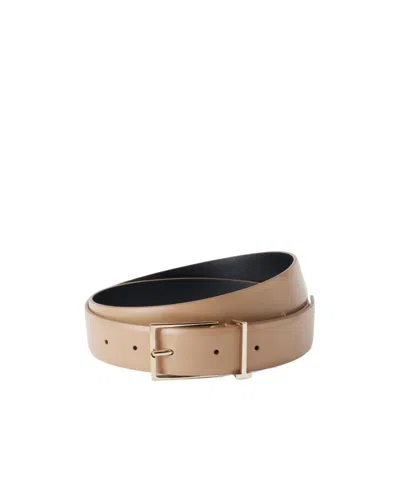 Tom Ford Solid Color Classic Belt In Brown