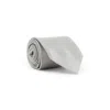 Tom Ford Solid Mogador Silk Tie With Diagonal Stripes In Gray