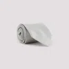 Tom Ford Subtle Ribbed Silk Tie In Nude Tones In White