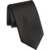 Tom Ford Solid Mullberry Silk Tie In Black