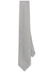 Tom Ford Solid Twill Tie In Light Pearl Grey
