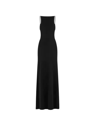 Tom Ford Spaghetti-strap Maxi Dress In Black