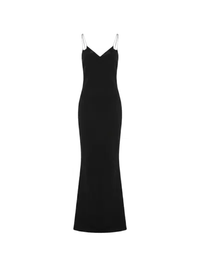 Tom Ford Spaghetti-strap Maxi Dress In Black