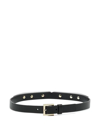 Pre-owned Tom Ford Split-bar Belt In Black