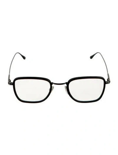 Pre-owned Tom Ford Square Eyeglasses In Black