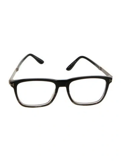 Pre-owned Tom Ford Square Eyeglasses In Black/neutrals