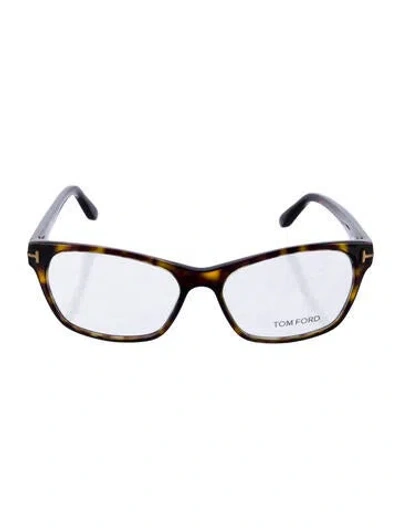 Pre-owned Tom Ford Square Eyeglasses In Multi