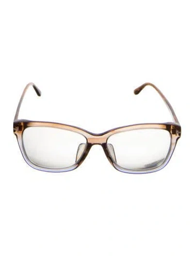 Pre-owned Tom Ford Square Eyeglasses In Multi