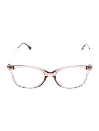 Pre-owned Tom Ford Square Eyeglasses In Neutral