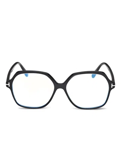 Tom Ford Square-frame Glasses In Black