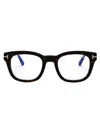 Tom Ford Square Frame Glasses In Black