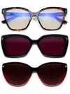 Tom Ford Square-frame Glasses In 褐色