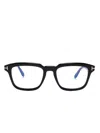 Tom Ford Square-frame Glasses In Black