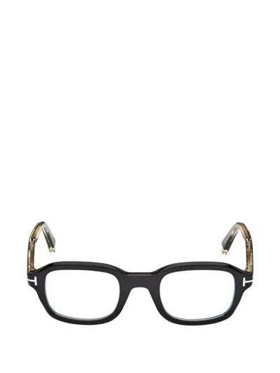Tom Ford Square-frame Glasses In Black