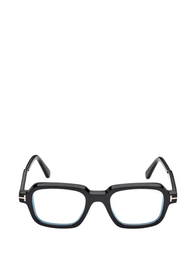 Tom Ford Square-frame Glasses In Black