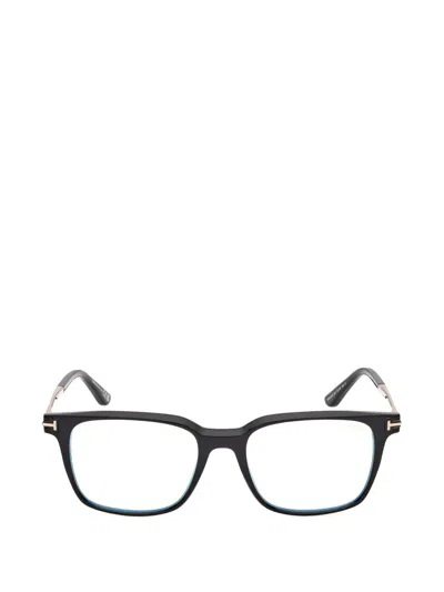 Tom Ford Square-frame Glasses In Black