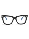 Tom Ford Square-frame Glasses In Black