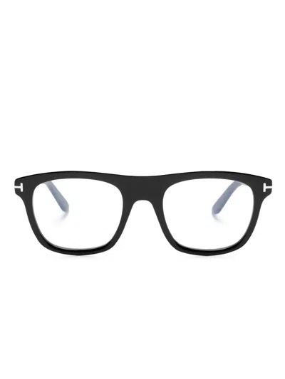 Tom Ford Square-frame Glasses In Black