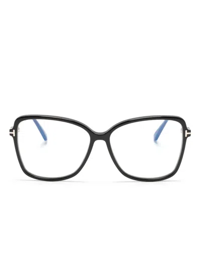 Tom Ford Square-frame Glasses In Black